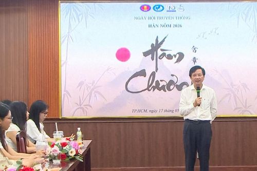 Ấm áp, thân tình Ngày hội truyền thống Hán Nôm 2026 - Hàm Chương