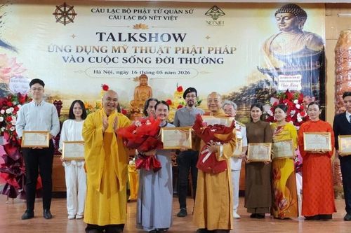 Hà Nội: Tọa đàm 'Ứng dụng mỹ thuật Phật pháp vào cuộc sống đời thường'