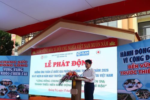 Lễ phát động hưởng ứng Tuần lễ Quốc gia phòng, chống thiên tai