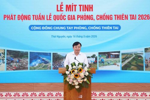Phát động Tuần lễ Quốc gia phòng, chống thiên tai