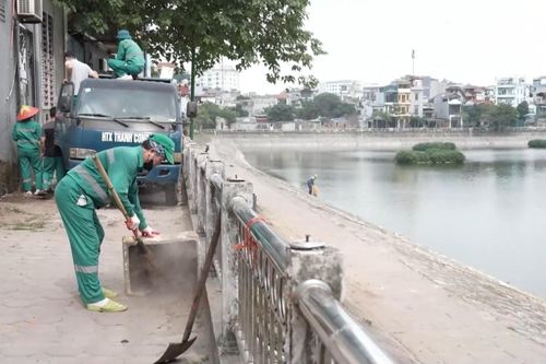 Phường Khương Đình giải tỏa vi phạm trật tự đô thị