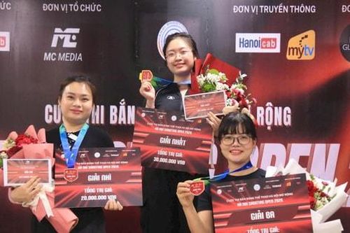 Xác định nhà vô địch giải bắn súng Hanoi Shooting Open 2026