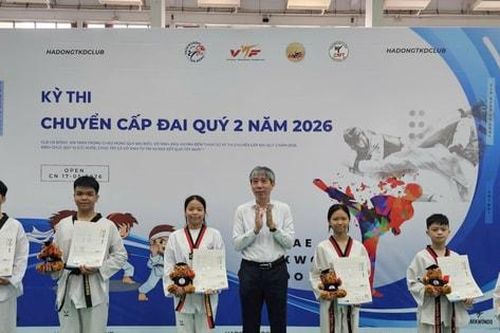 Kỳ thi chuyển cấp Taekwondo Thủ đô: Nuôi dưỡng tinh thần thượng võ từ cơ sở