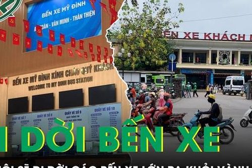 Hà Nội dự kiến di dời bến xe Mỹ Đình, Giáp Bát, Nước Ngầm khỏi Vành đai 3