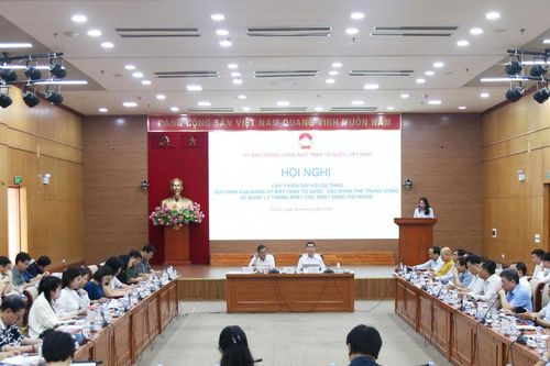 Góp ý hoàn thiện quy định về quản lý thống nhất các hoạt động đối ngoại