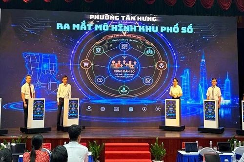 Thành phố Hồ Chí Minh: Phường Tân Hưng ra mắt mô hình 'khu phố số'