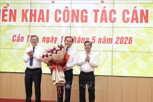 Phê chuẩn đồng chí Lê Công Lý giữ chức vụ Phó chủ tịch UBND TP Cần Thơ