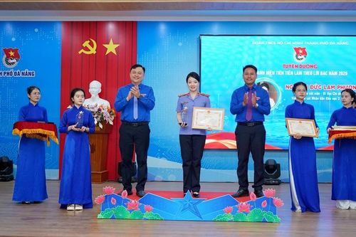 Chi đoàn VKSND khu vực 3, TP Đà Nẵng nhận Bằng khen 'Chi đoàn tiên tiến làm theo lời Bác' năm 2026