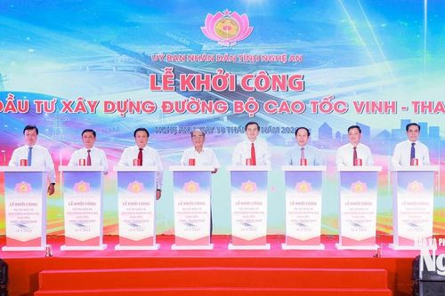 Nghệ An khởi công cao tốc Vinh - Thanh Thủy gần 24.000 tỷ đồng, mở 'mắt xích' chiến lược trên trục Hà Nội - Viêng Chăn