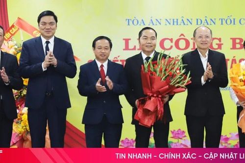 Đồng chí Trần Ngọc Sơn giữ chức Chánh án Tòa án nhân dân tỉnh Hà Tĩnh