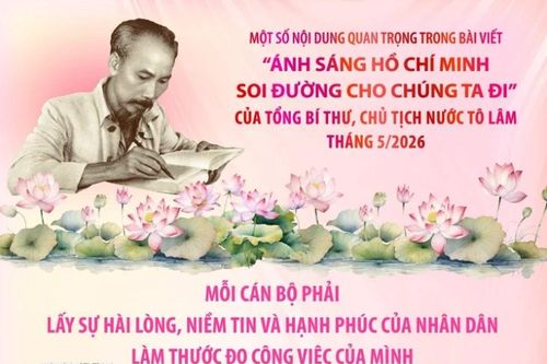 Lấy sự hài lòng, niềm tin và hạnh phúc của Nhân dân làm thước đo công việc