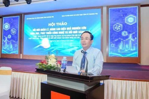 Quảng Trị bàn giải pháp đổi mới quản lý khoa học, công nghệ