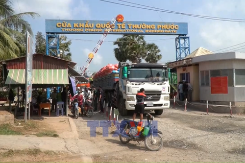 Đồng Tháp thúc đẩy thương mại biên giới với Campuchia