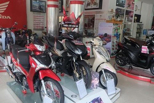 Doanh số xe máy Honda tiếp tục tăng trưởng