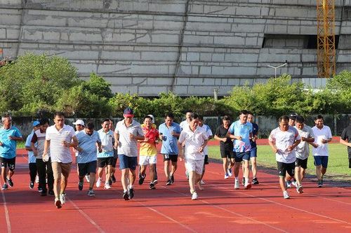 Công an tỉnh An Giang kiểm tra rèn luyện thể lực năm 2026