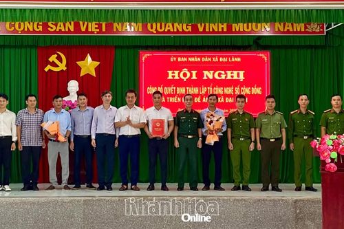 Xã Đại Lãnh đẩy mạnh chuyển đổi số cộng đồng