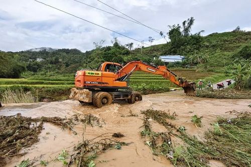 Mưa lớn kéo dài, Mường Khoa thiệt hại khoảng 4,5 tỷ đồng do sạt lở