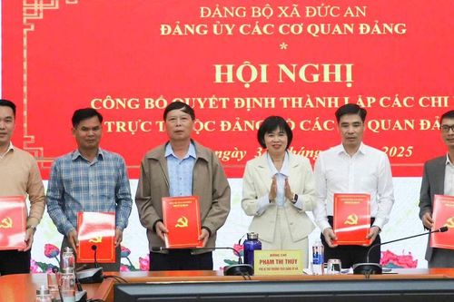 Ðức An quan tâm tạo nguồn phát triển đảng viên