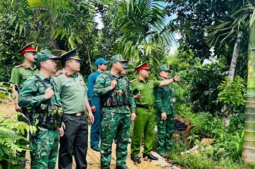Công an xã góp sức bảo vệ an ninh biên giới
