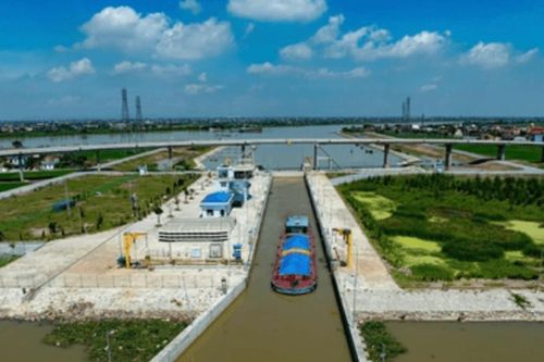 Kênh đào lớn nhất Việt Nam chính thức vận hành trở lại tại tỉnh Ninh Bình