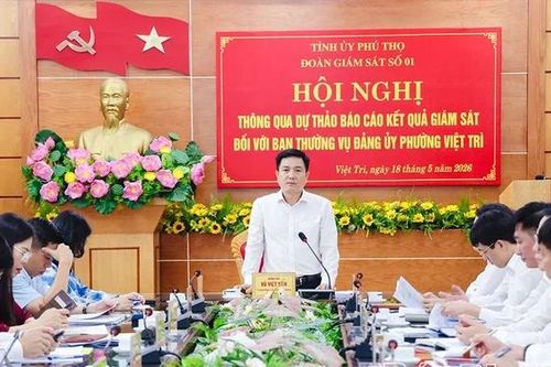 Thông qua dự thảo báo cáo giám sát tại phường Việt Trì