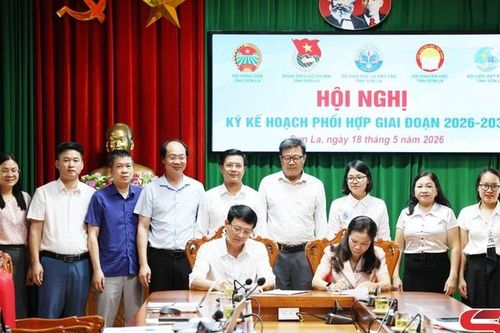 Hội nghị ký kế hoạch phối hợp giai đoạn 2026 - 2030