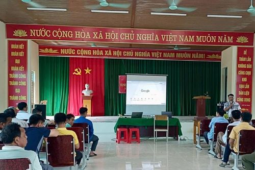 Xã Sơn Lâm, Nghệ An: 'Cầm tay chỉ việc' chuyển đổi số trong công tác Đảng