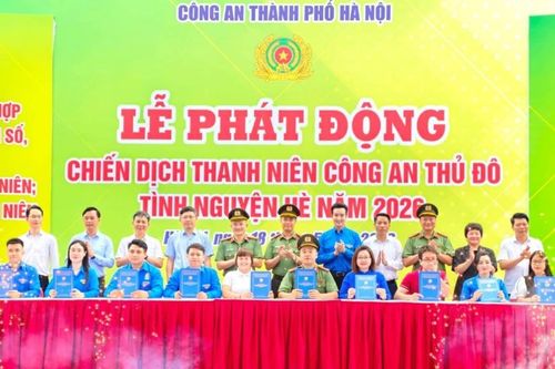 Thanh niên Công an Thủ đô: Xung kích, vì cộng đồng