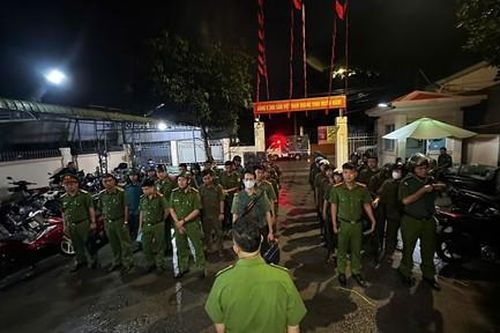 Công an phường An Phú ra quân phòng ngừa tội phạm, bảo đảm ANTT, xây dựng địa bàn không ma túy