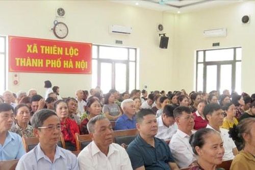 Xã Thiên Lộc tuyên truyền, phổ biến Luật Thủ đô năm 2026