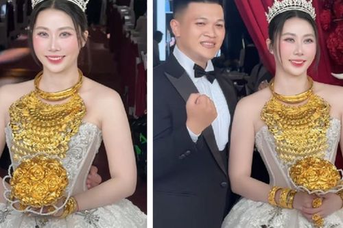Tiết lộ điều ít biết về bó hoa cưới 10 cây vàng của cô dâu miền Tây gây sốt mạng xã hội