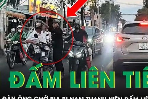 Xác minh vụ người đàn ông chở thùng bia bị nam thanh niên đấm liên tiếp vào mặt giữa đường TPHCM