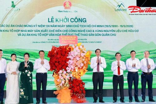 Thái Nguyên khởi công loạt dự án trọng điểm hơn 7.300 tỷ đồng