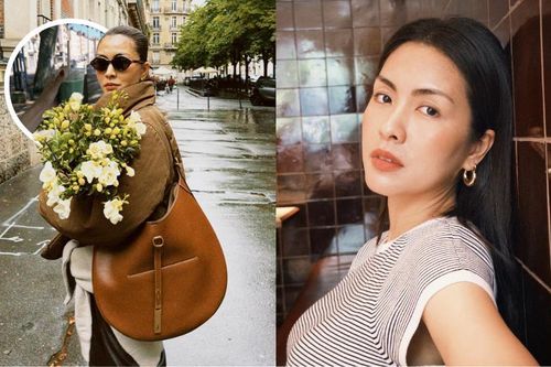 Tăng Thanh Hà đến Pháp vẫn không bỏ được ly nước dưỡng nhan trendy nhất thế giới