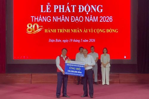 Điện Biên phát động Tháng nhân đạo năm 2026