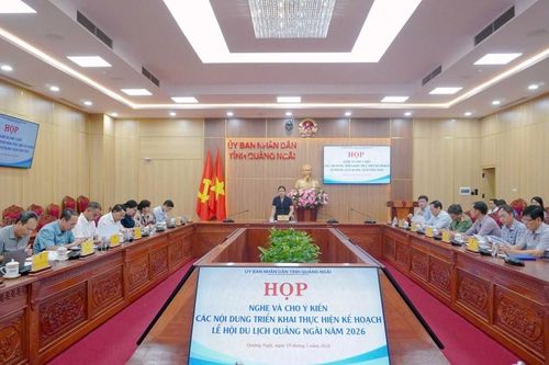 Quảng Ngãi sẵn sàng cho Lễ hội Du lịch 2026