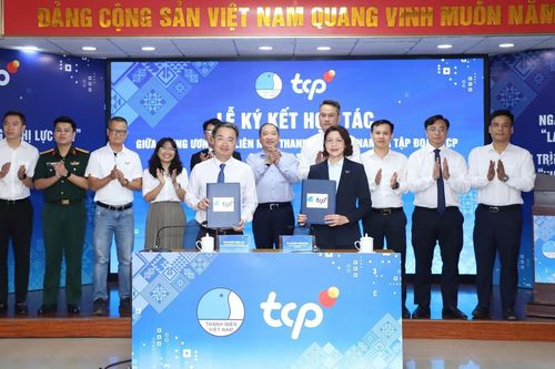 Trung ương Hội LHTN Việt Nam và Tập đoàn TCP tiếp tục đồng hành tiếp năng lượng cho thế hệ trẻ