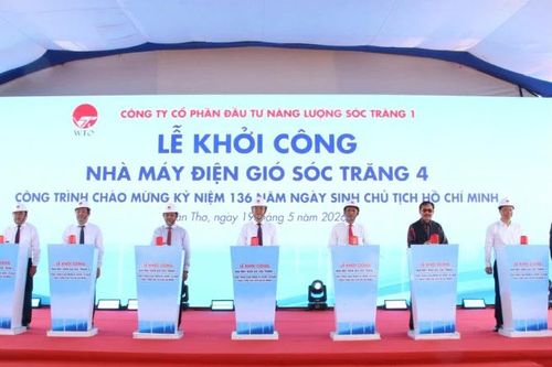 Cần Thơ khởi công 2 dự án điện gió hơn 23.000 tỷ đồng