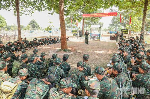 'Chia lửa' với chiến sĩ mới