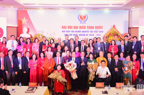 Xây dựng Hội Bảo trợ người khuyết tật Việt Nam vững mạnh, hoạt động hiệu quả, chuyên nghiệp