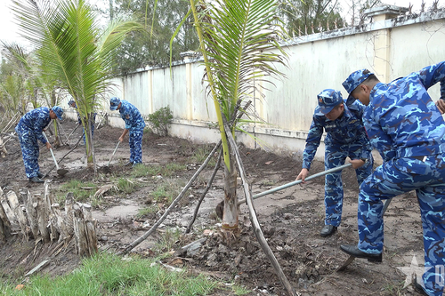 Hải đoàn 42 phát động trồng cây kỷ niệm 136 năm Ngày sinh Chủ tịch Hồ Chí Minh