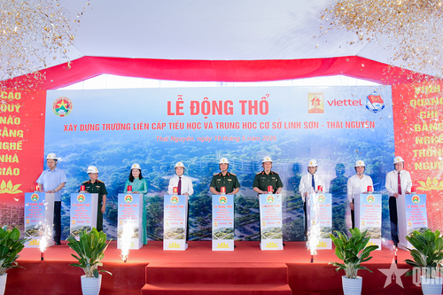 Khởi công xây dựng Trường liên cấp Tiểu học và Trung học cơ sở Linh Sơn