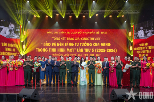 Tổng kết và trao giải Cuộc thi viết 'Bảo vệ nền tảng tư tưởng của Đảng trong tình hình mới' lần thứ 5 (2025-2026), phát động Cuộc thi viết lần thứ 6 (2026-2027)