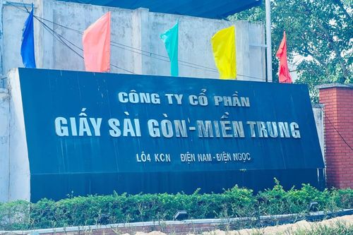 Khắc phục triệt để ô nhiễm môi trường tại Công ty CP Giấy Sài Gòn Miền Trung