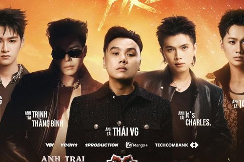 Trịnh Thăng Bình và 'tượng đài rap Việt' Thái VG gây 'chấn động' khi góp mặt trong 'Anh trai vượt ngàn chông gai'