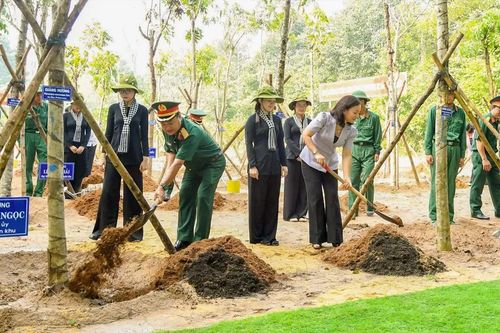 Lực lượng vũ trang TPHCM phát động trồng cây nhớ ơn Bác Hồ