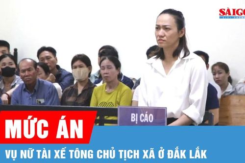 3 năm tù cho nữ tài xế uống bia, tông chủ tịch xã tử vong