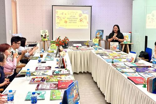 Lần đầu tiên có Lễ hội Sách tranh thiếu nhi Việt Nam