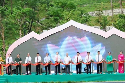 Khánh thành công trình mang biểu tượng '9 chữ Cù lao' ở quê Bác