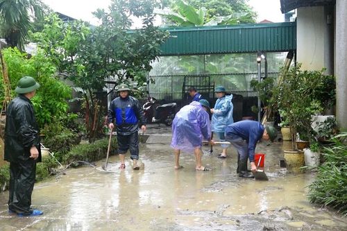 Phường Cẩm Phả khẩn trương khắc phục ngập úng cục bộ